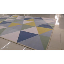 hotel lobby new  design loop pile carpet with abstract geometric  cartoon design